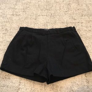 J Crew Black dress shorts